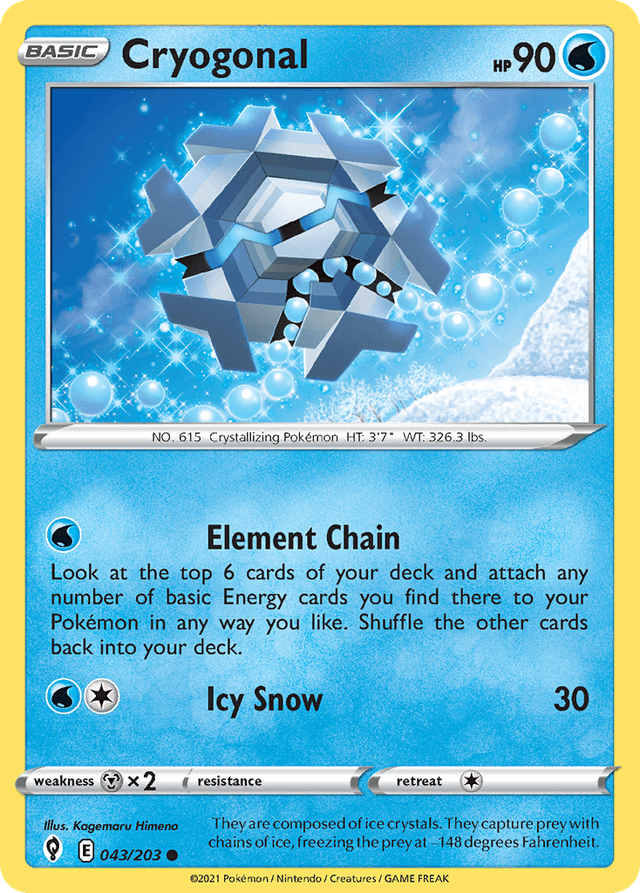 Cryogonal SWSH7-43