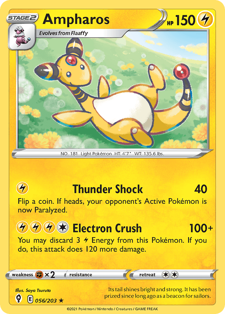 Ampharos SWSH7-56