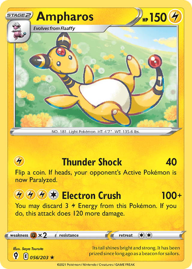 Ampharos SWSH7-56