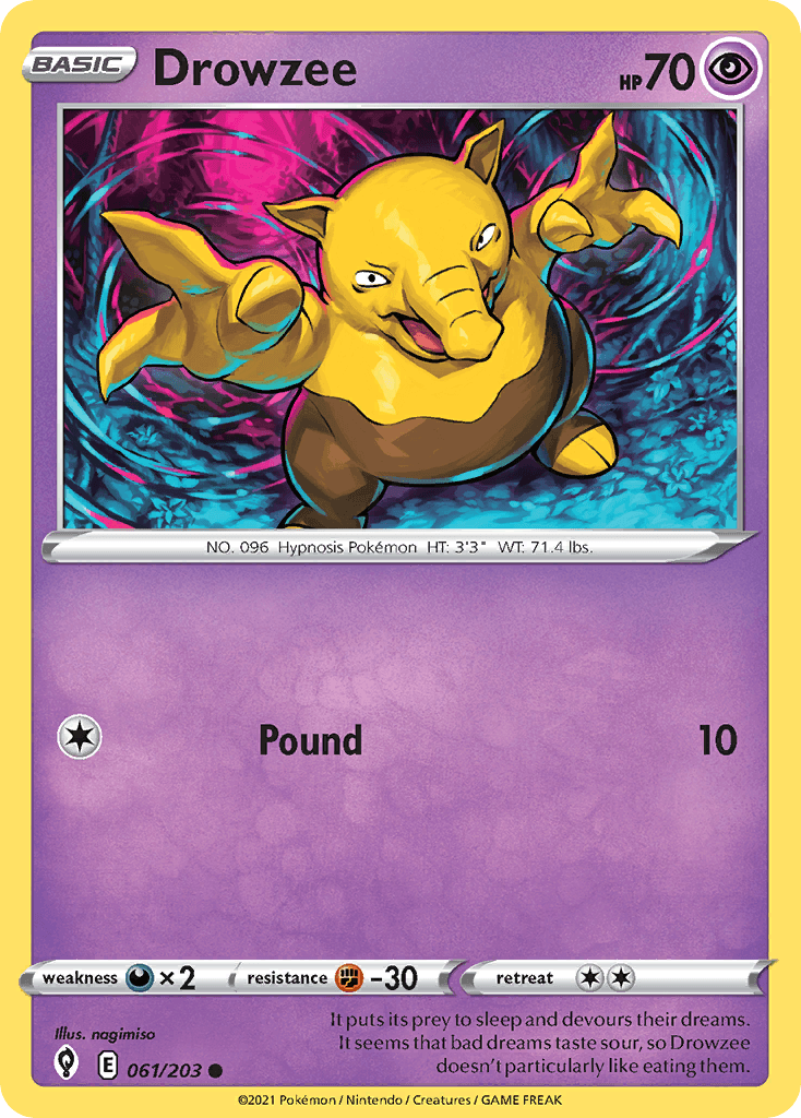 Drowzee SWSH7-61