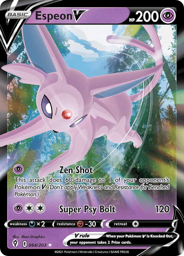 Espeon V SWSH7-64
