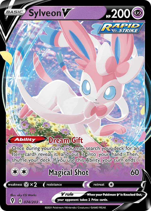Sylveon V SWSH7-74