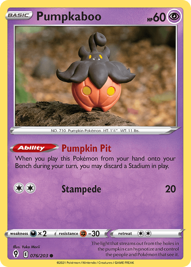 Pumpkaboo SWSH7-76
