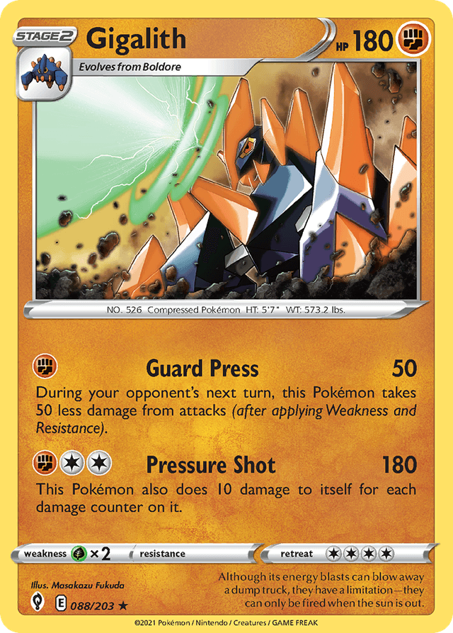 Gigalith SWSH7-88