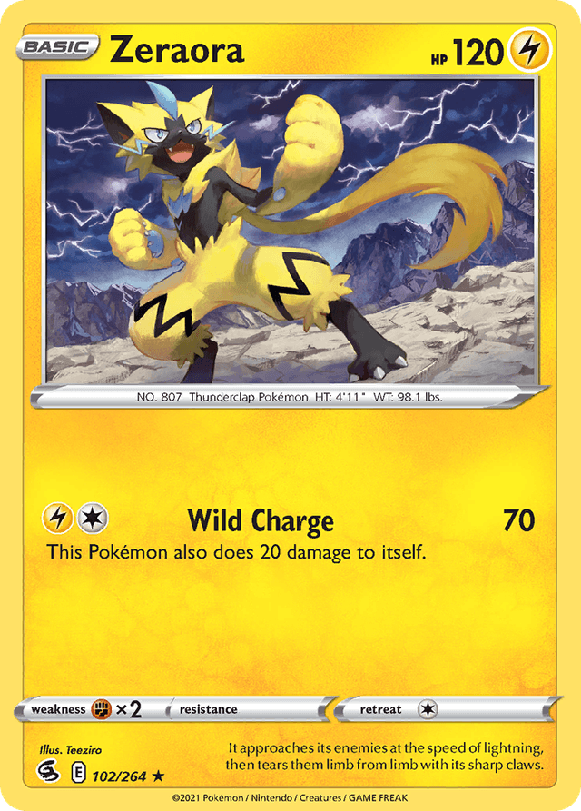 Zeraora SWSH8-102
