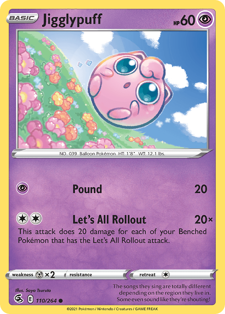 Jigglypuff SWSH8-110