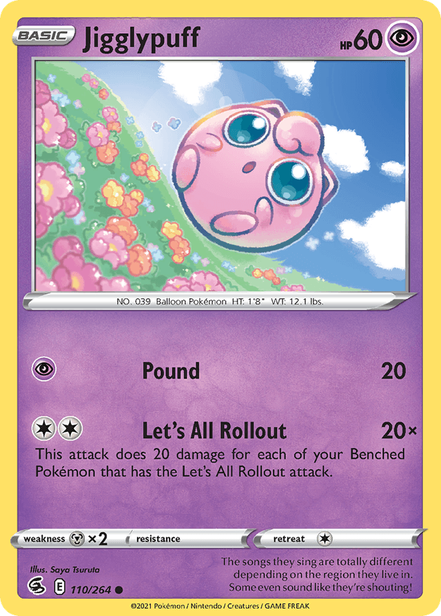 Jigglypuff SWSH8-110