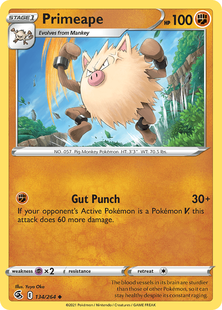 Primeape SWSH8-134