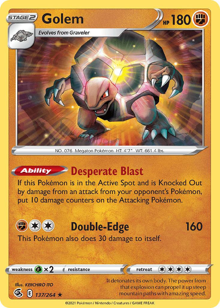 Golem SWSH8-137