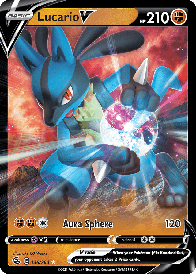 Lucario V SWSH8-146