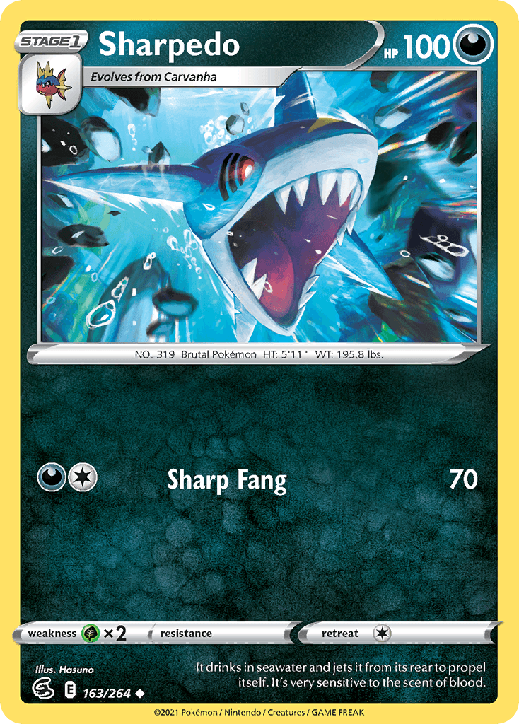 Sharpedo SWSH8-163