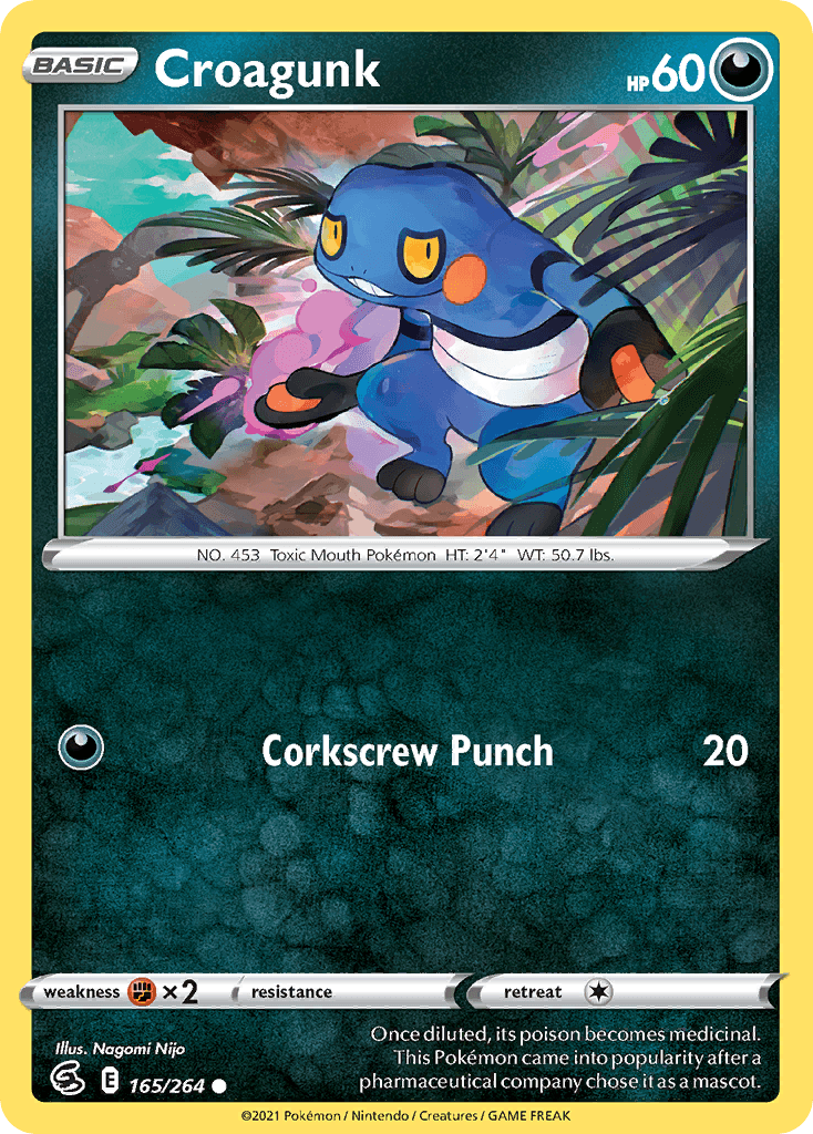Croagunk SWSH8-165