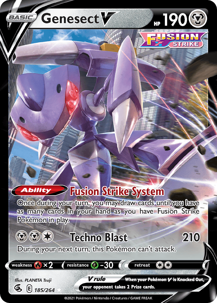 Genesect V SWSH8-185