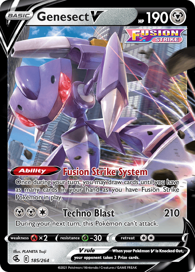 Genesect V SWSH8-185