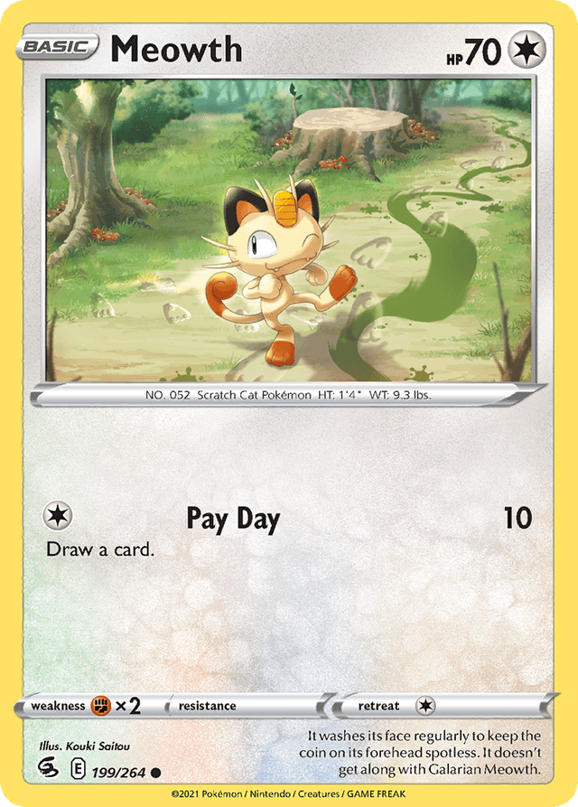 Meowth SWSH8-199