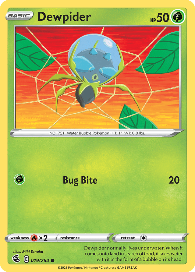 Dewpider SWSH8-19