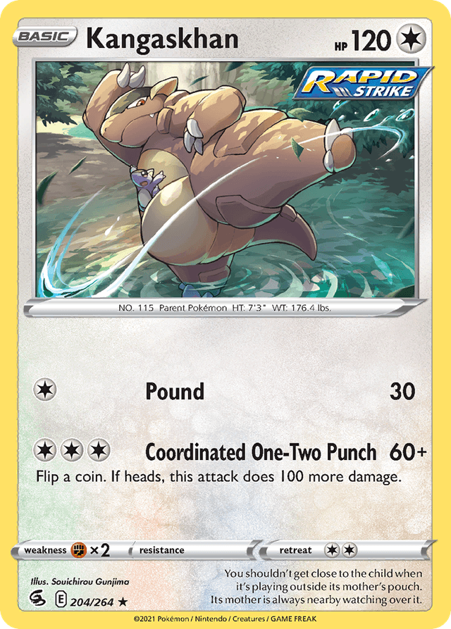 Kangaskhan SWSH8-204