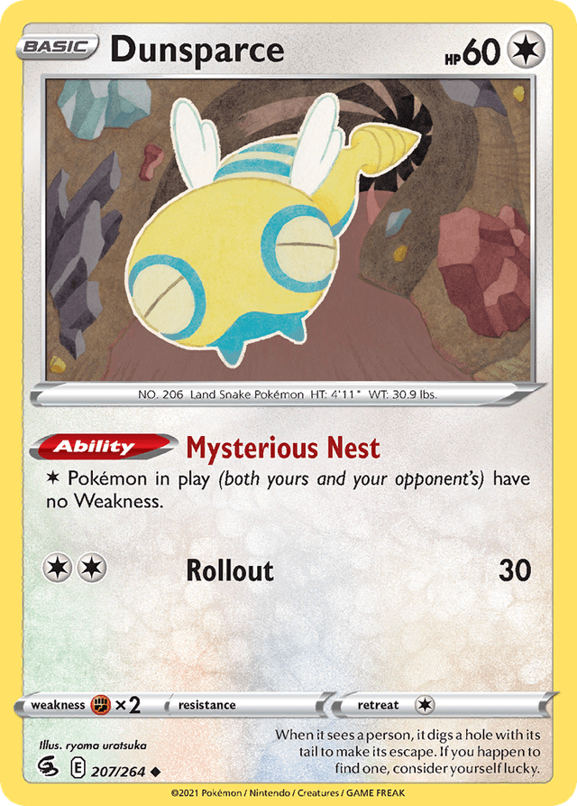 Dunsparce SWSH8-207