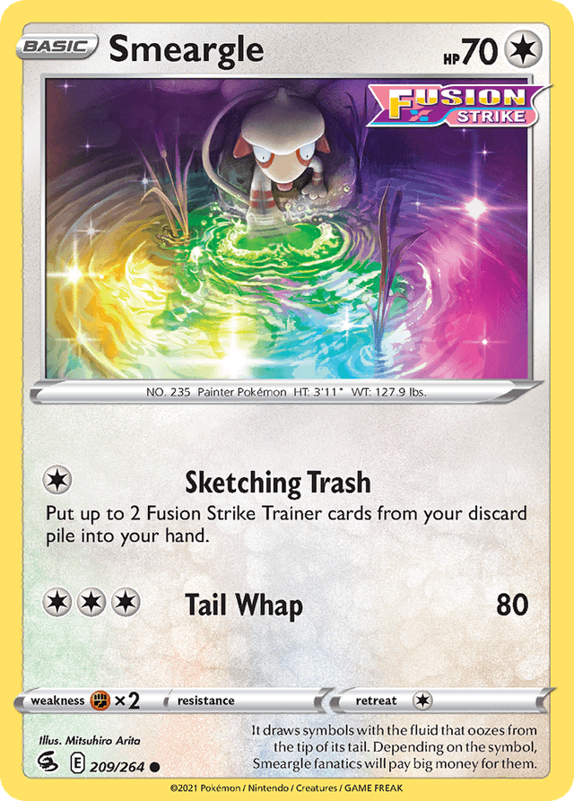 Smeargle SWSH8-209