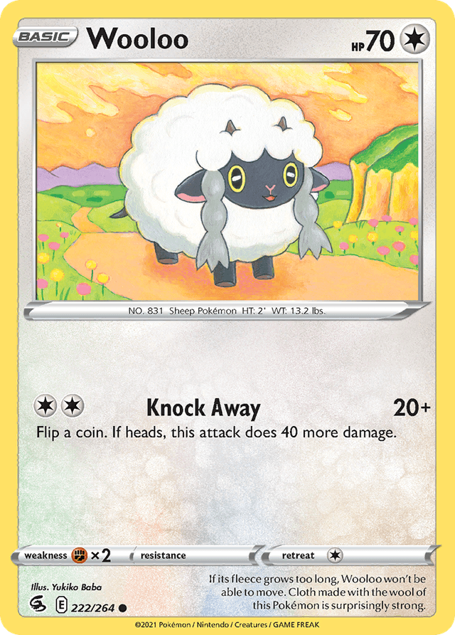 Wooloo SWSH8-222