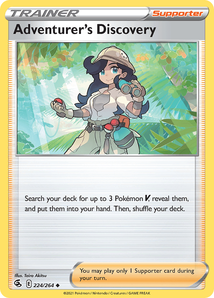 Adventurer's Discovery SWSH8-224
