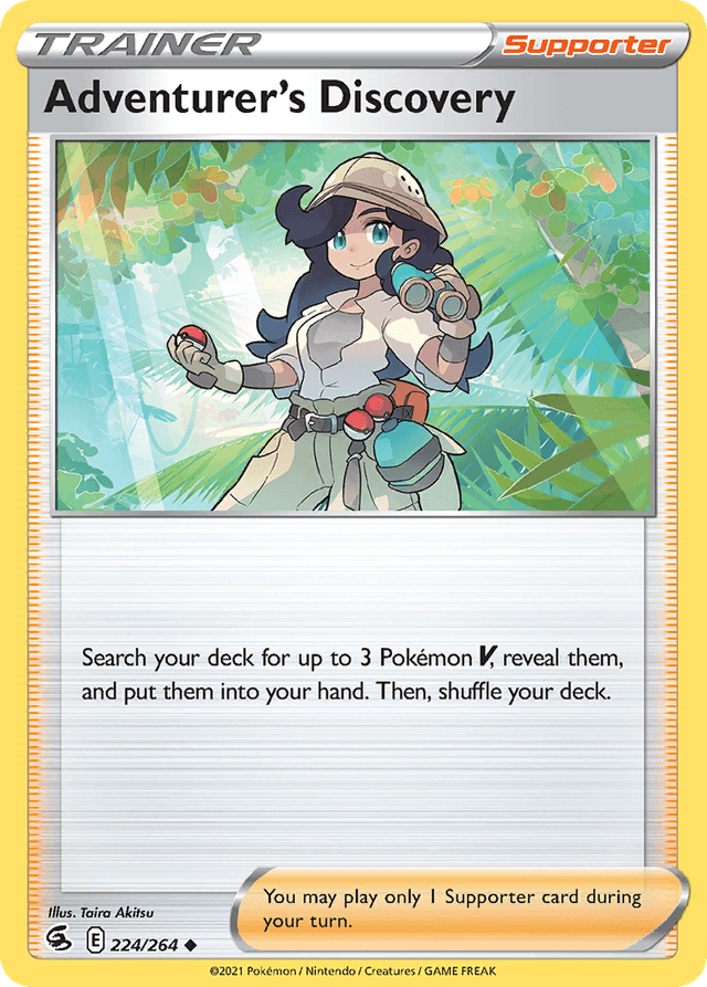 Adventurer's Discovery SWSH8-224
