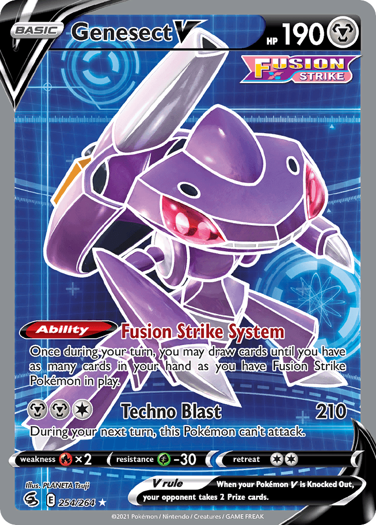 Genesect V SWSH8-254