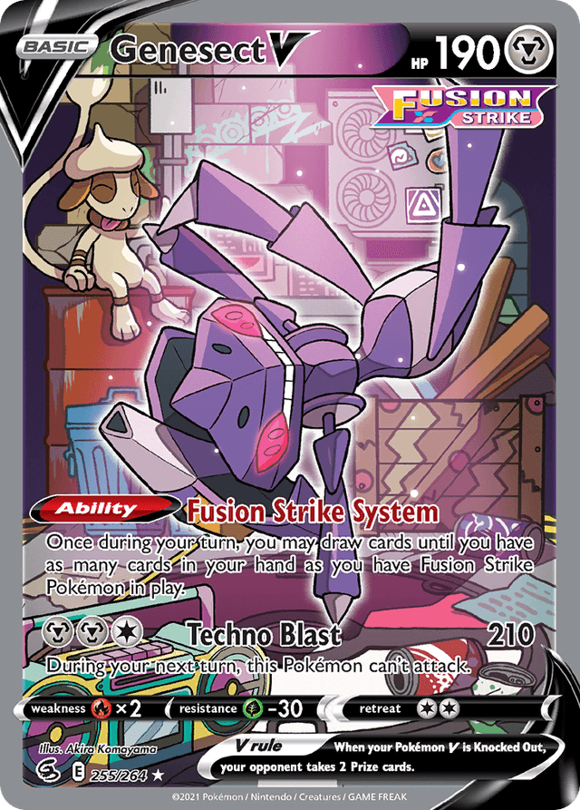 Genesect V SWSH8-255