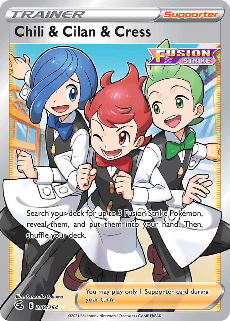 Chili & Cilan & Cress SWSH8-258