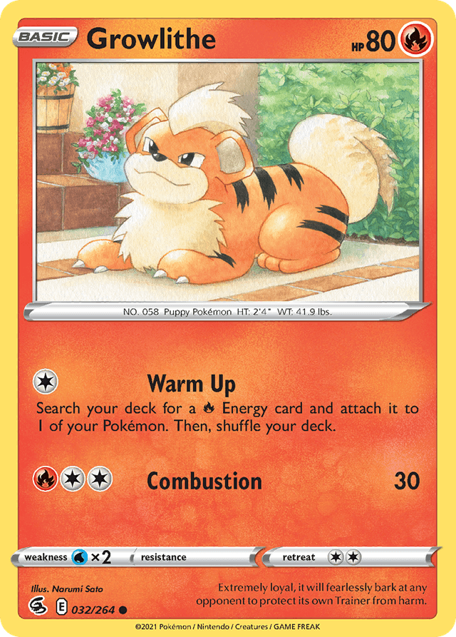 Growlithe SWSH8-32