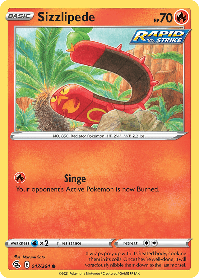 Sizzlipede SWSH8-47
