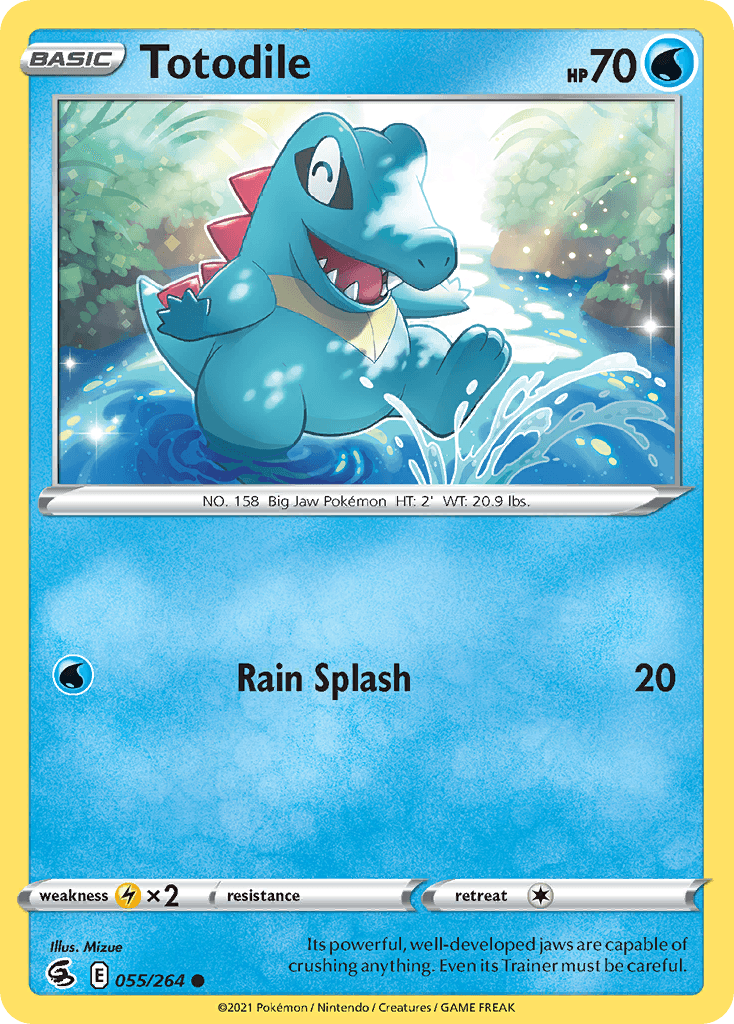Totodile SWSH8-55