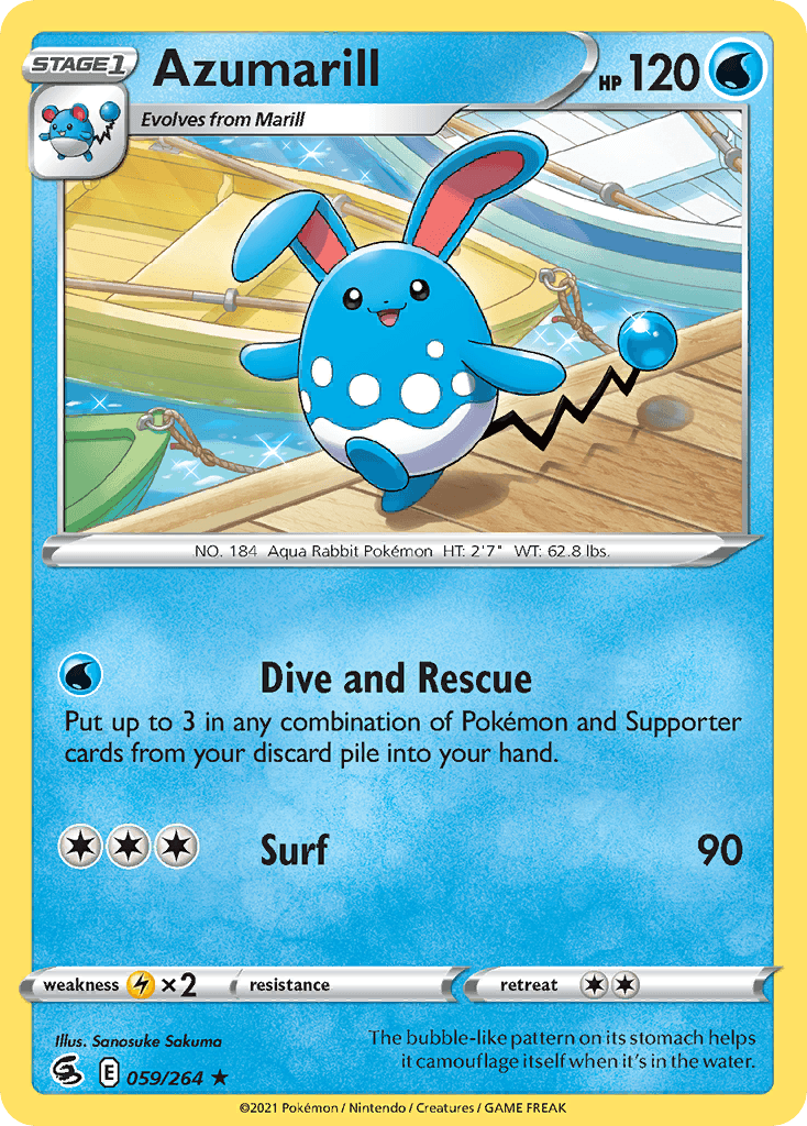 Azumarill SWSH8-59