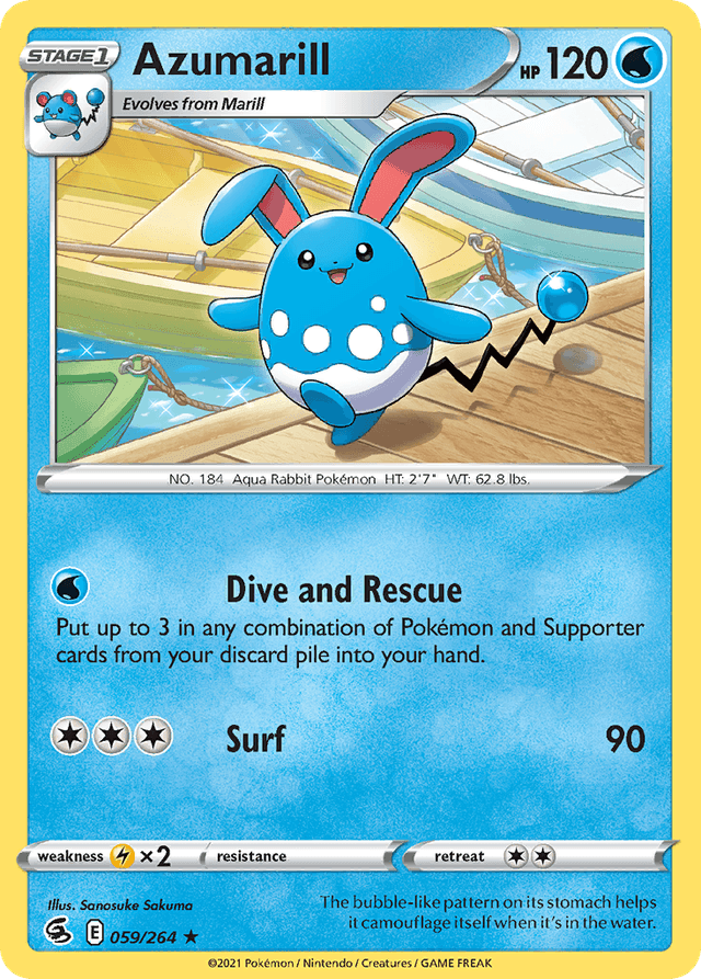 Azumarill SWSH8-59