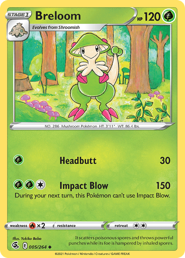 Breloom SWSH8-5
