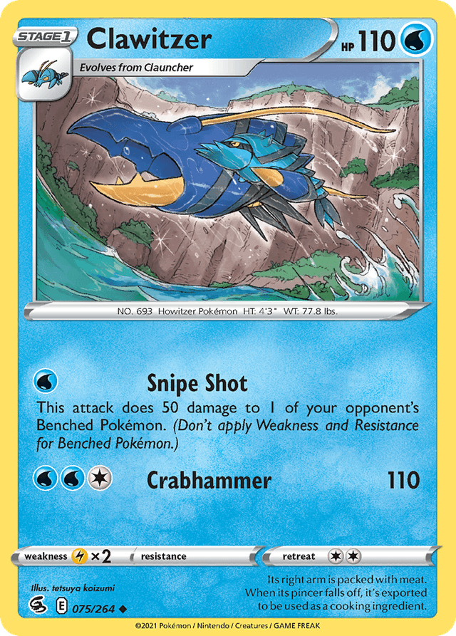 Clawitzer SWSH8-75