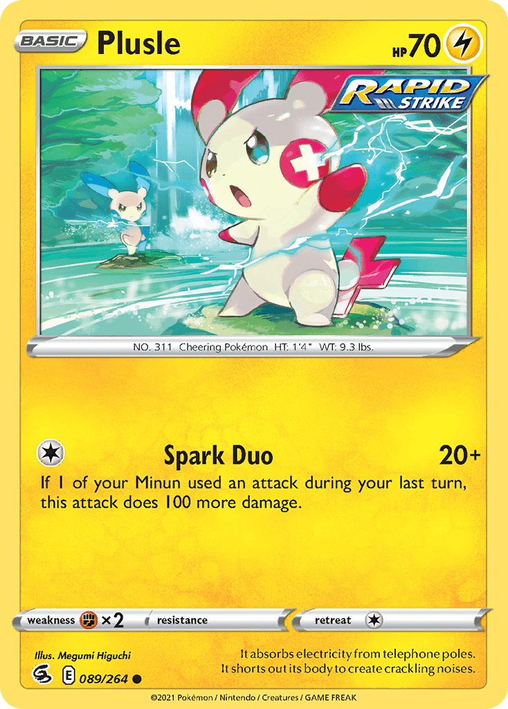 Plusle SWSH8-89