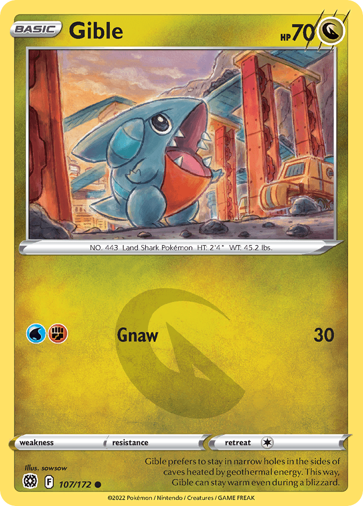 Gible SWSH9-107