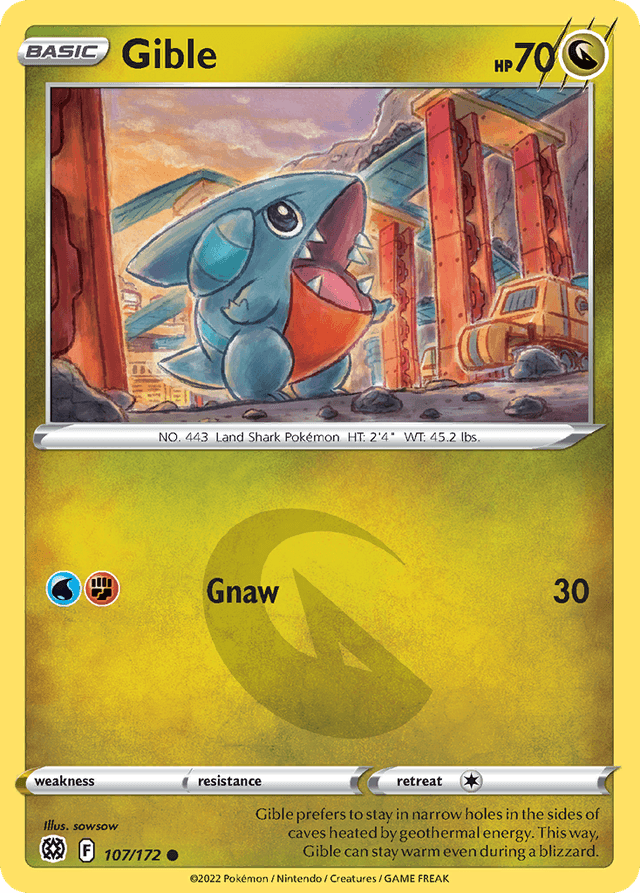 Gible SWSH9-107