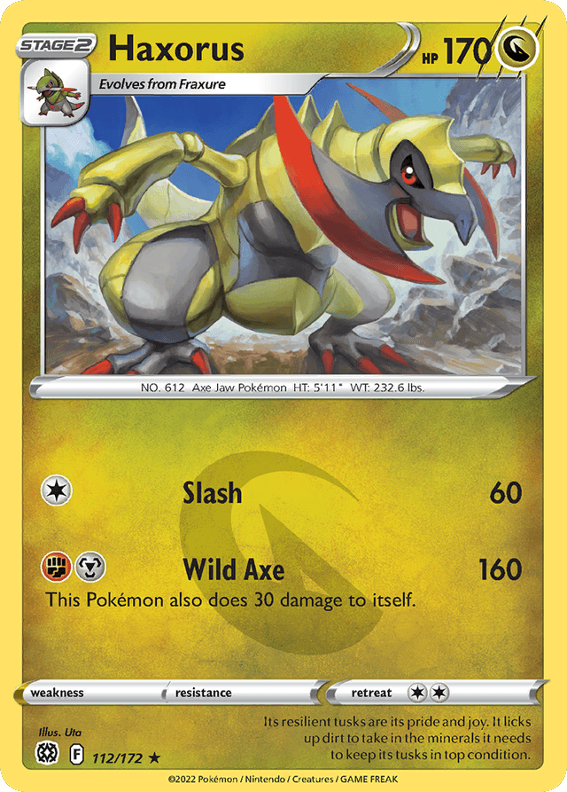 Haxorus SWSH9-112