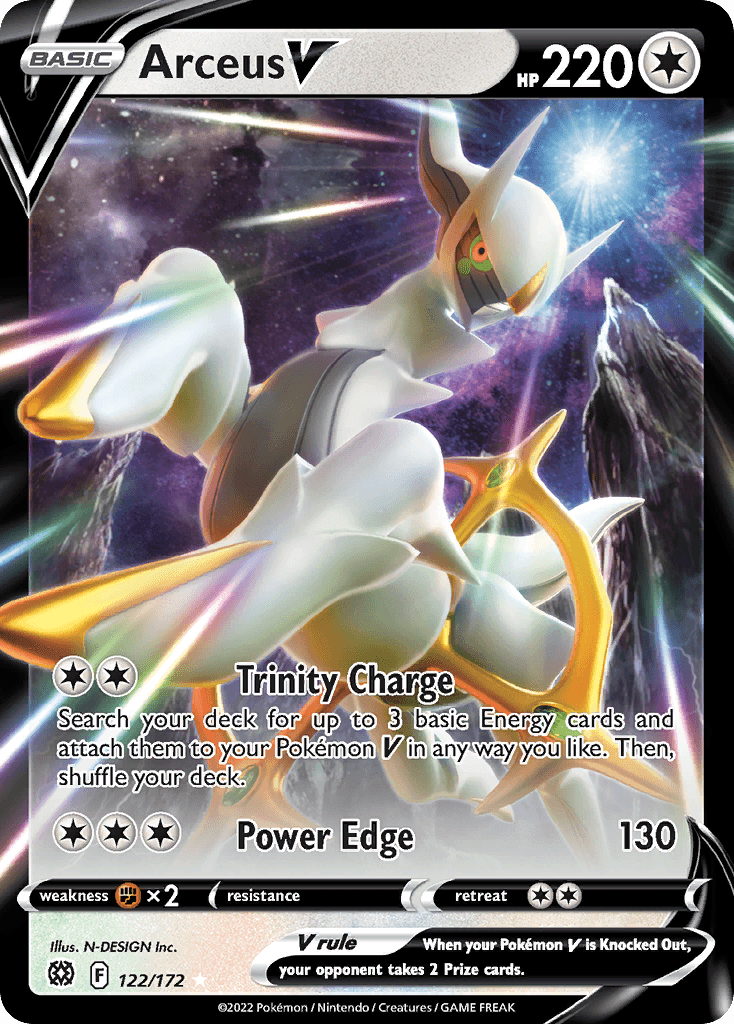 Arceus V SWSH9-122