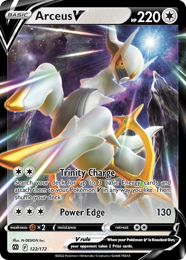 Arceus V SWSH9-122