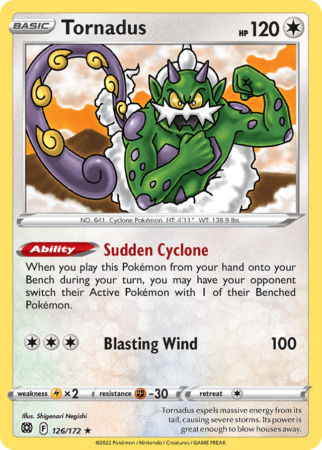 Tornadus SWSH9-126