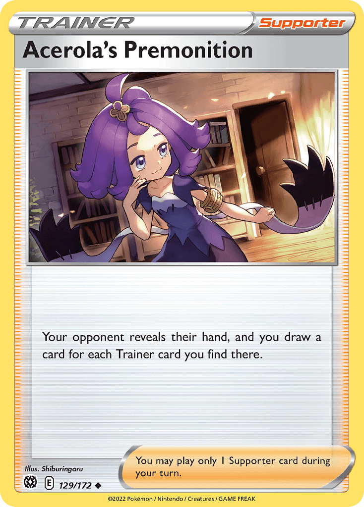 Acerola's Premonition SWSH9-129