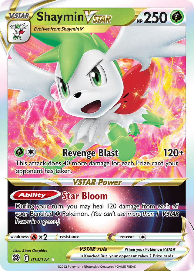 Shaymin VSTAR SWSH9-14