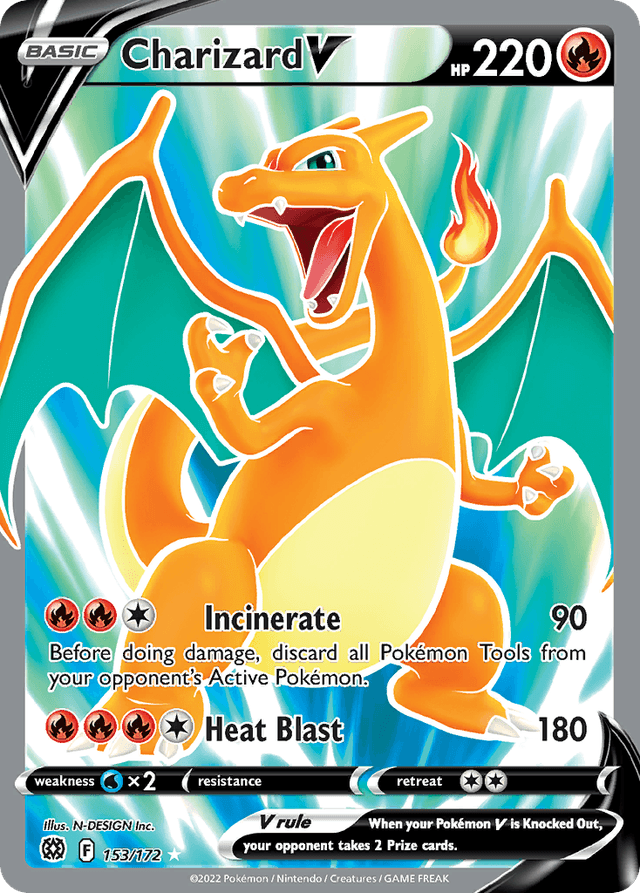 Charizard V SWSH9-153