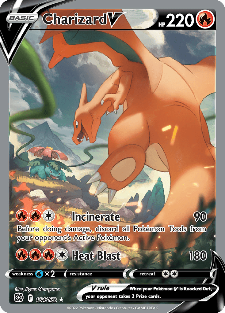Charizard V SWSH9-154