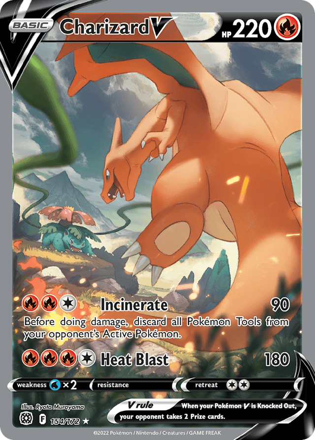 Charizard V SWSH9-154