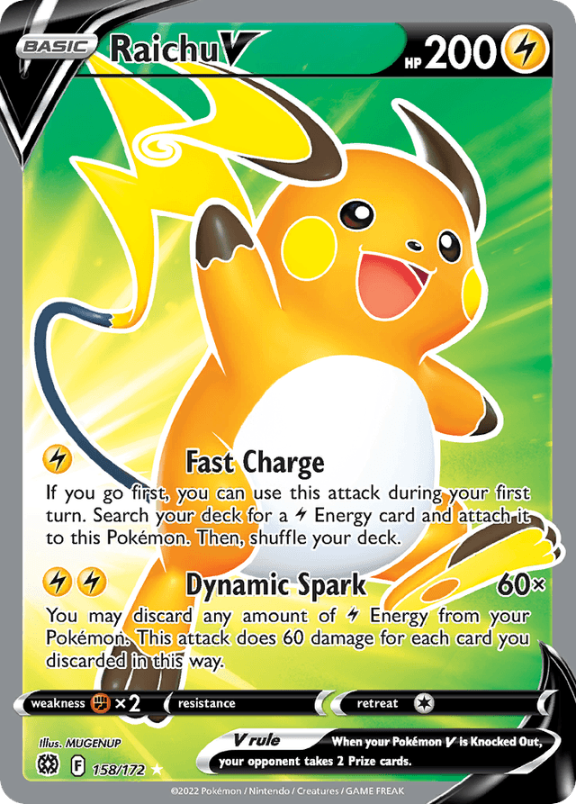 Raichu V SWSH9-158