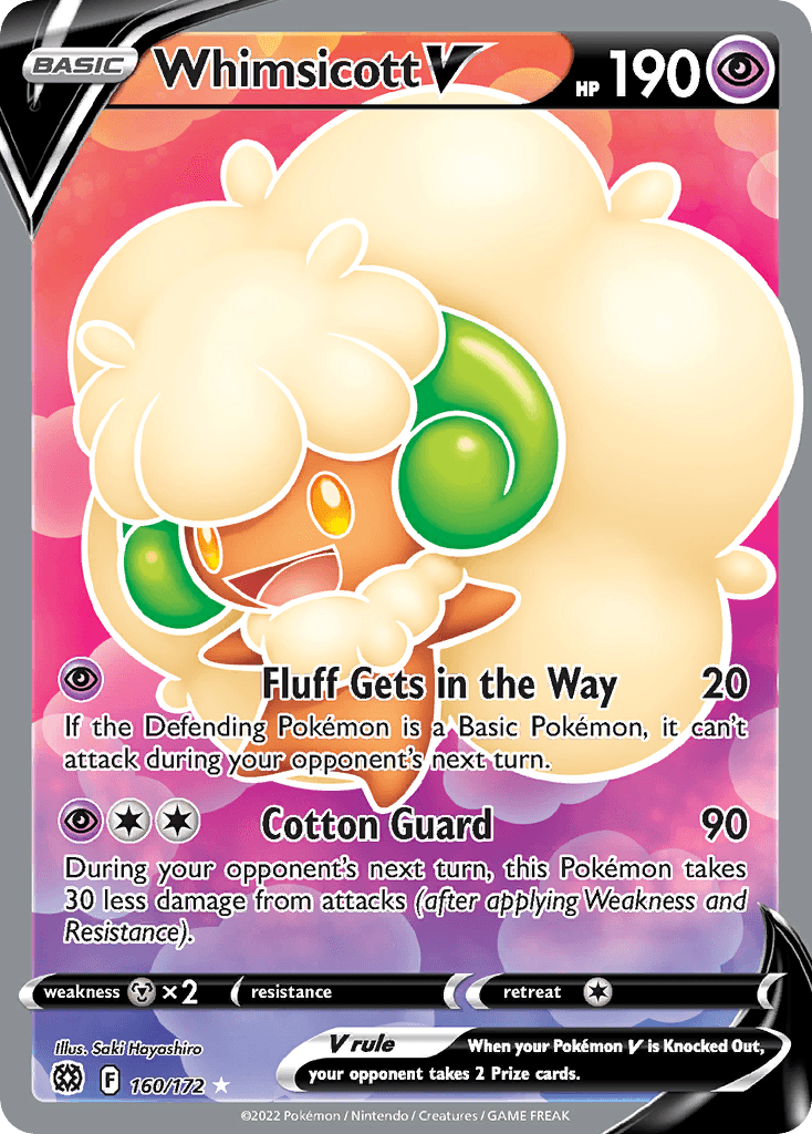 Whimsicott V SWSH9-160